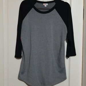 Lularoe black and grey Randy T